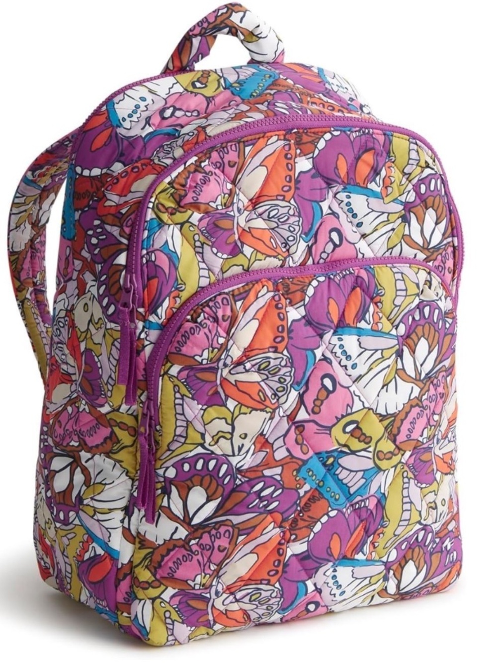 new Vera Bradley Featherweight Westover Hybrid Backpack, Flutter
